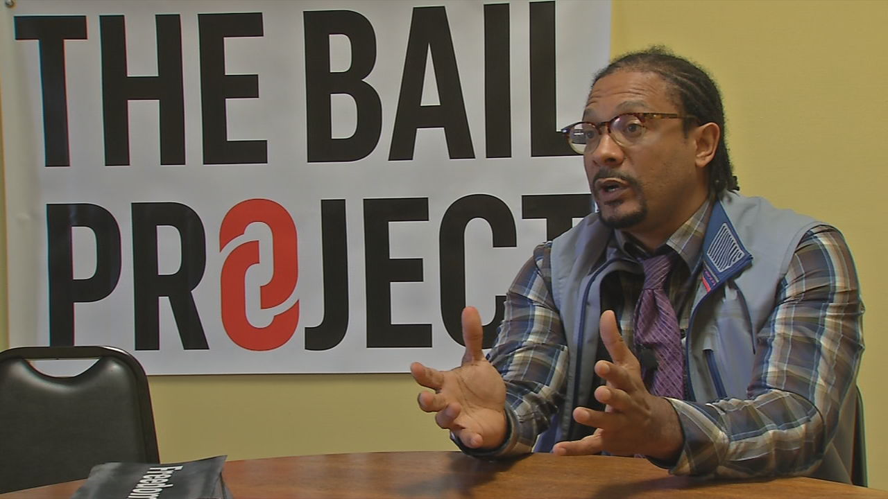 Shelton McElroy, Associate Director of Operations with the Bail Project